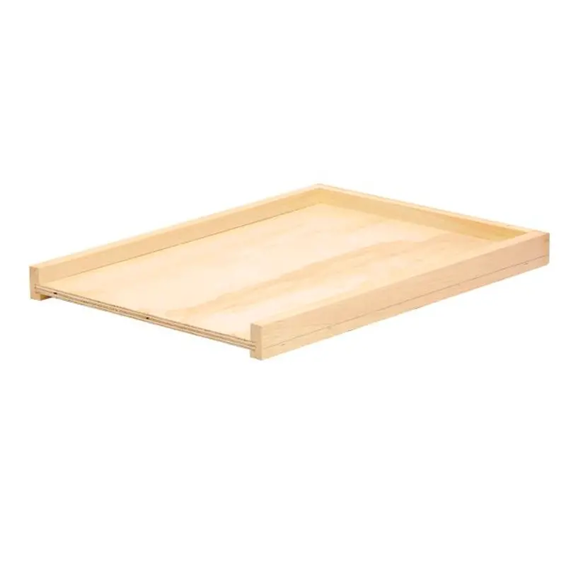 Little Giant Solid Pine Beehive Bottom Board – Durable Plywood & Wood Beekeeping Accessory (Brown) 1