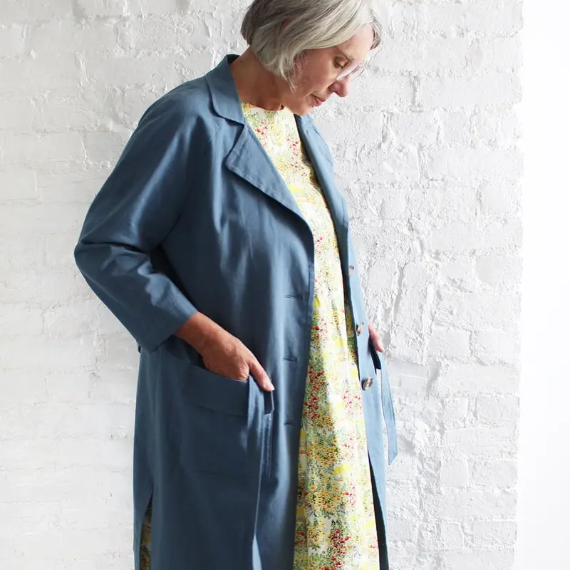 Lottie Duster Coat Sewing Pattern By Sewgirl Uk 1