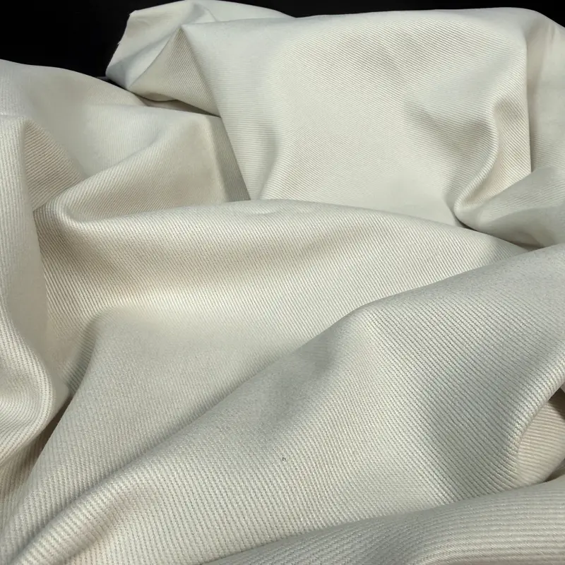 Luxury Cotton-Tencel Twill – Stone Gray Tone 1