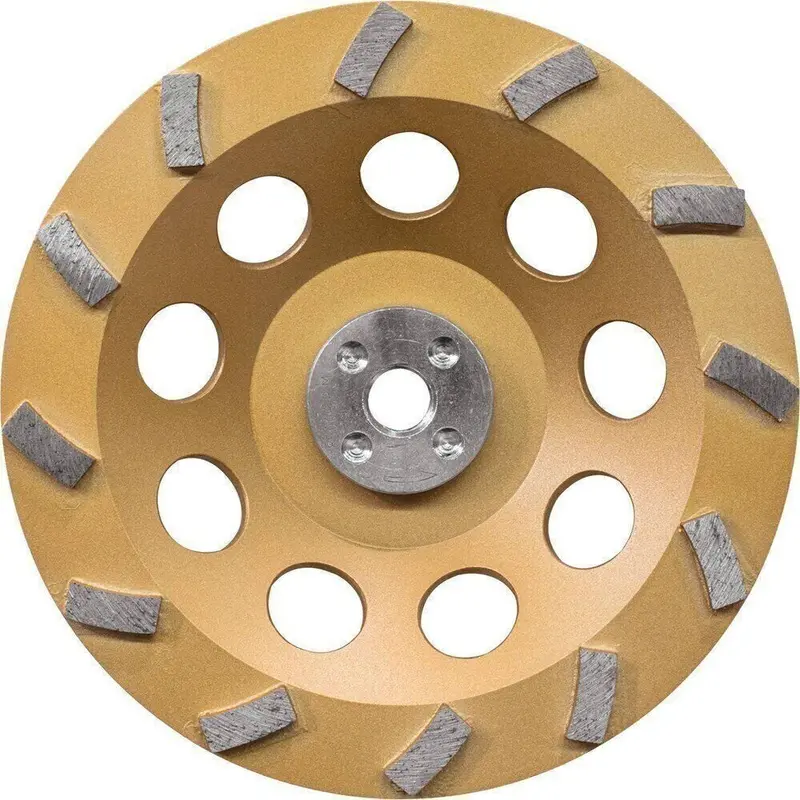Makita A-96419 7" Low-Vibration Turbo Diamond Cup Wheel – 12-Segment, Aggressive Grinding 1