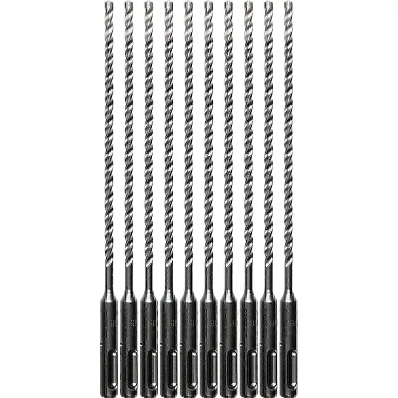 Makita B-61195 Sds-Plus 3-Cutter Masonry Drill Bits – 3/16" X 8", 10-Pack 1