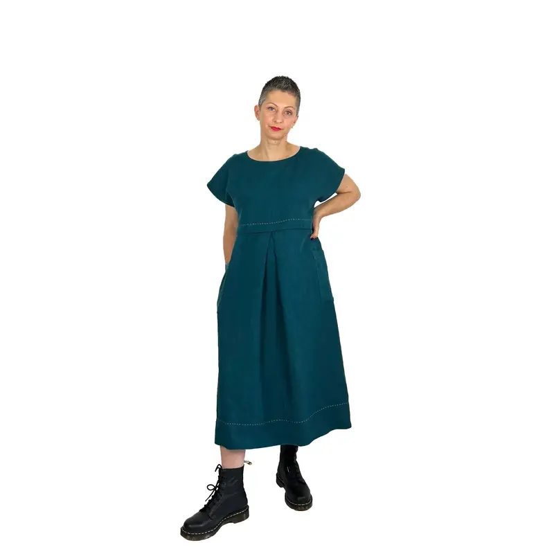 Martha Dress Sewing Pattern – Versatile Wrap-Style Pdf Design By Dhurata Davies 1