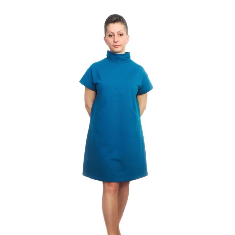 Maxine Dress Sewing Pattern – Versatile Knit Dress By Dhurata Davies 1