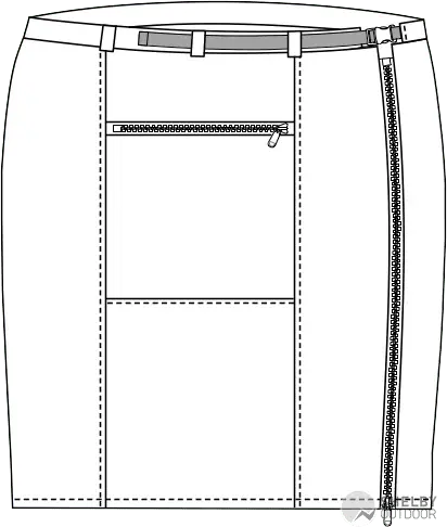 Meeko Insulated Skirt Pattern For Women By Shelby Outdoor 1