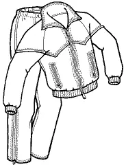 Men’S Chinook Wind And Rain Suit Pattern 1