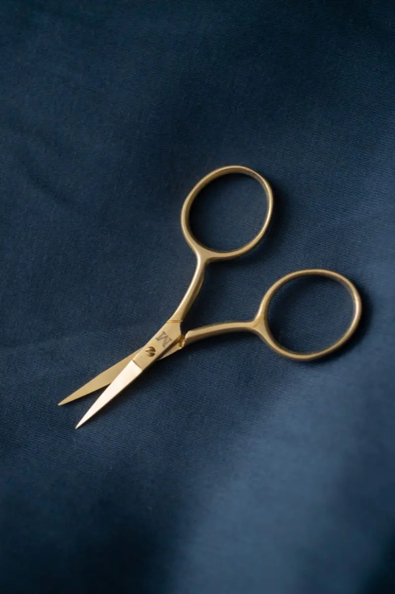 Merchant & Mills Fine Work Gold-Plated Embroidery Scissors 1