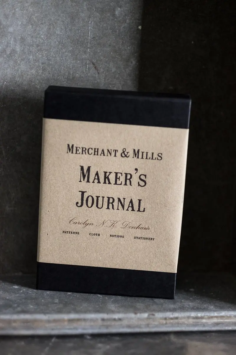 Merchant & Mills Maker’S Journal For Pattern Sketching And Project Notes 1