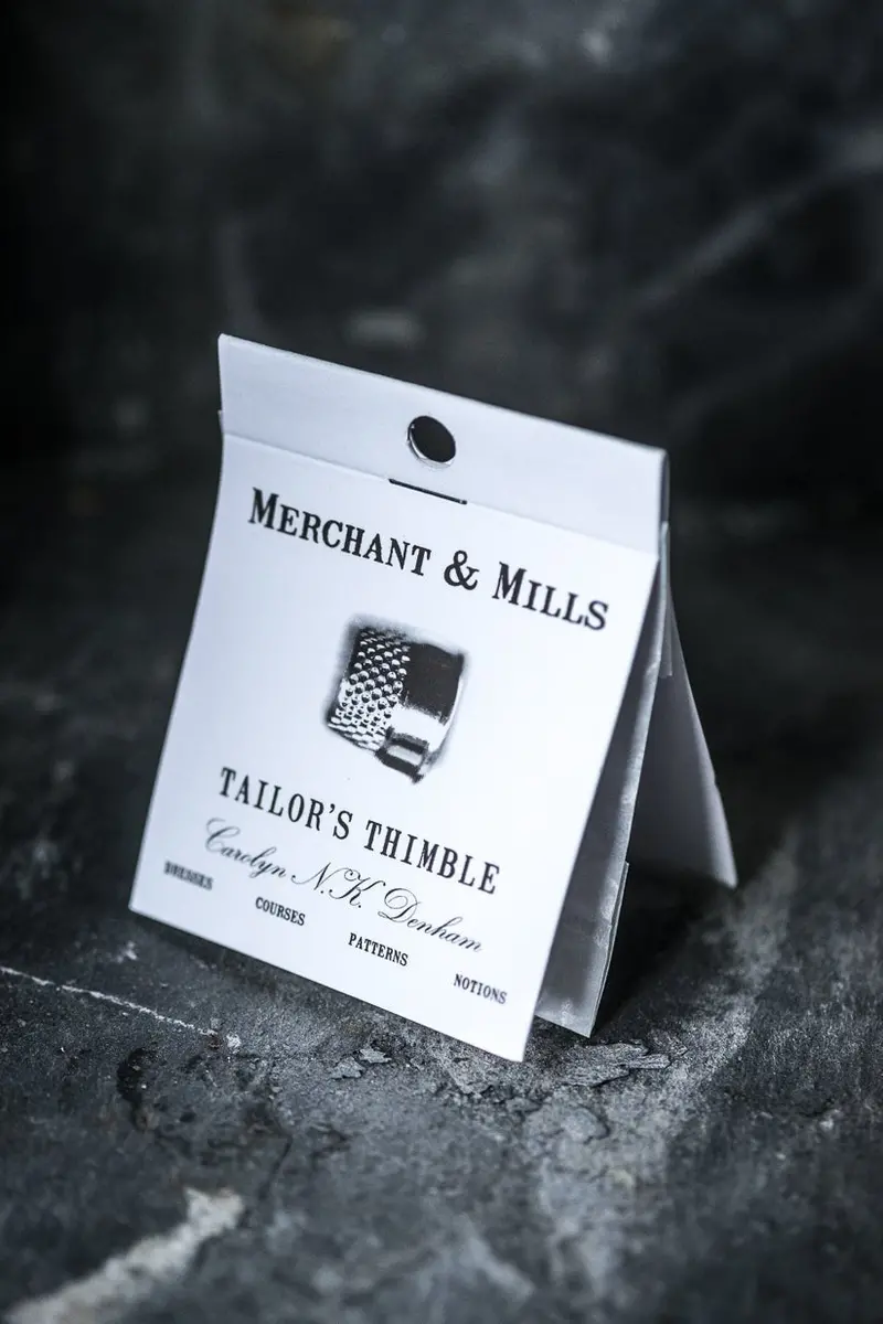 Merchant & Mills Tailor’S Thimble For Protective Hand Sewing 1