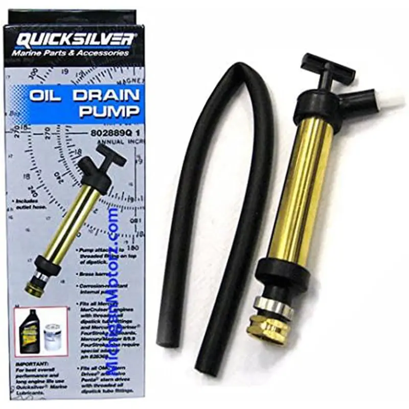 Mercury 802889A1 Oem Crankcase Oil Pump Compatible With Select Outboard And Mercruiser Marine Engines 1