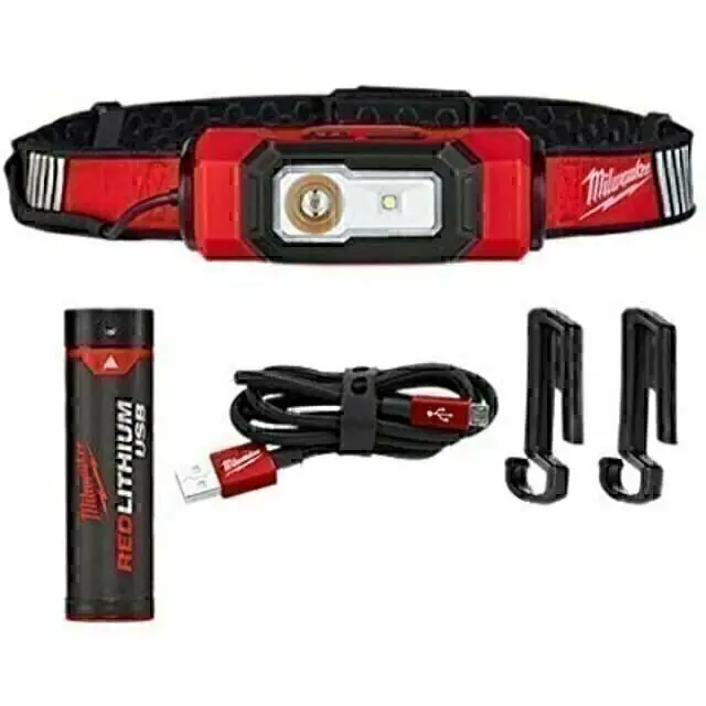 Milwaukee 2116-21 Redlithium Usb Rechargeable Beacon Light For Hard Hats 1