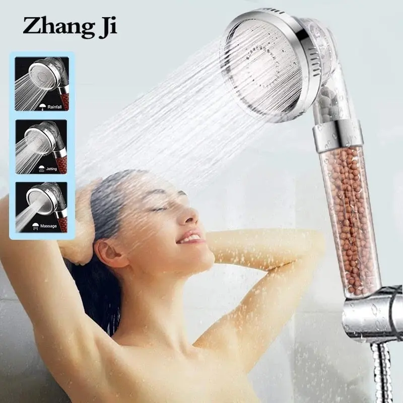 Mineral-Infused Ionic Shower Filter Head 1