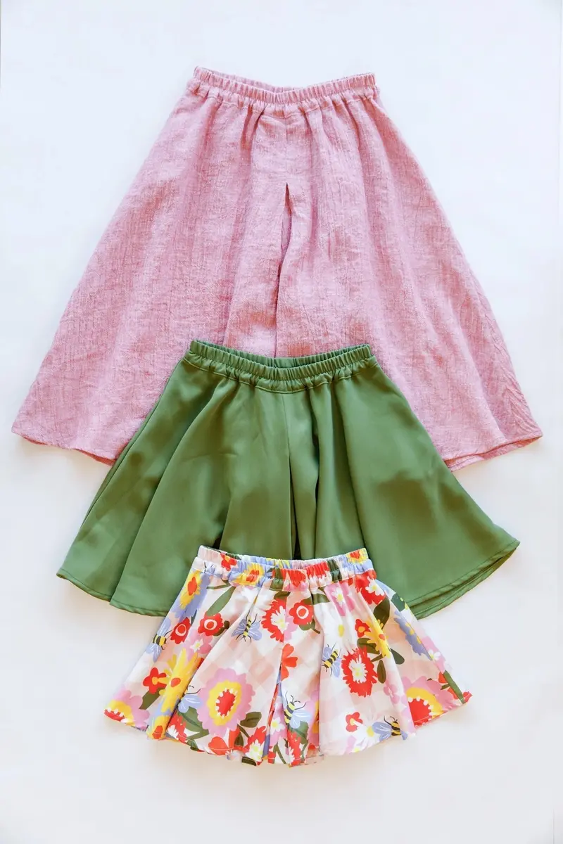 Mini Tania Culottes Pattern For Children Ages 3–12 By Megan Nielsen 1