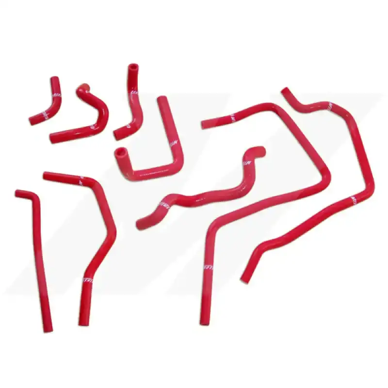 Mishimoto Red Silicone Ancillary Hose Kit – Designed For 2001–2005 Subaru Wrx 1