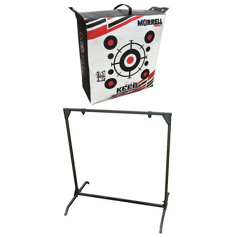 Morrell Outdoor Archery Field Target Bag With Stable Bow Practice Shooting Stand 1