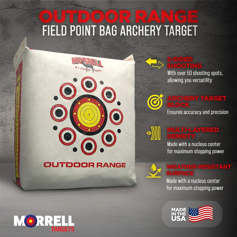 Morrell Outdoor Archery Target Bag – Weatherproof Range Bag With Practice Shooting Stand 2