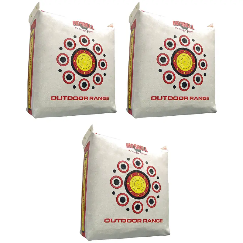 Morrell Weatherproof Adult Archery Target Bag – Field Point Range (3-Pack) 1
