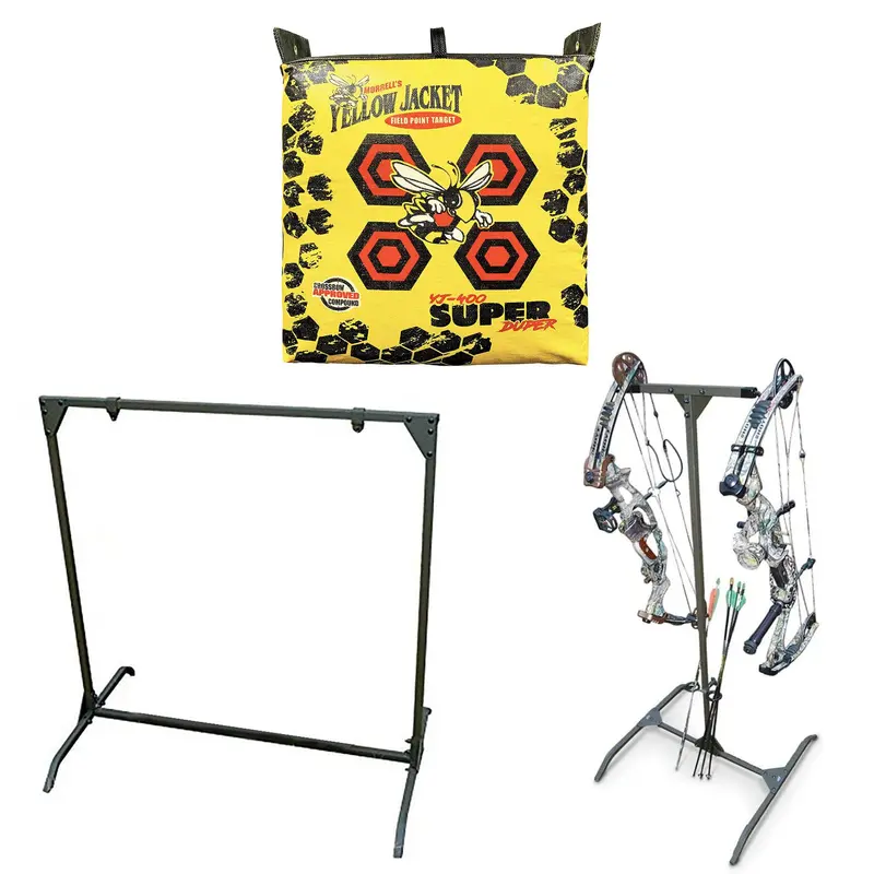 Morrell Yellow Jacket Field Archery Bag Target With Integrated Shooting Stand & Storage 1