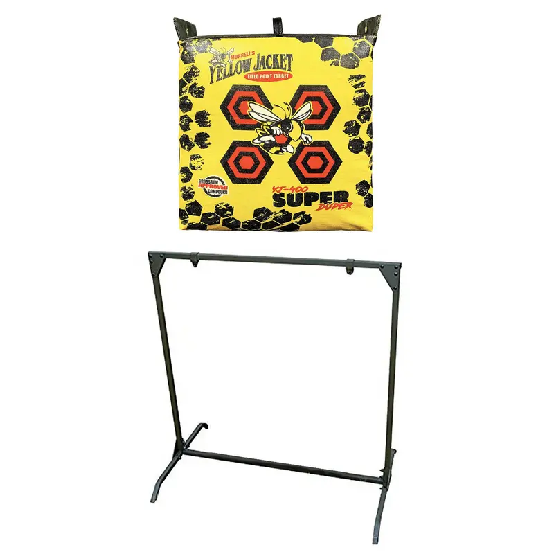 Morrell Yellow Jacket Field Archery Target Bag With Integrated Practice Stand 1