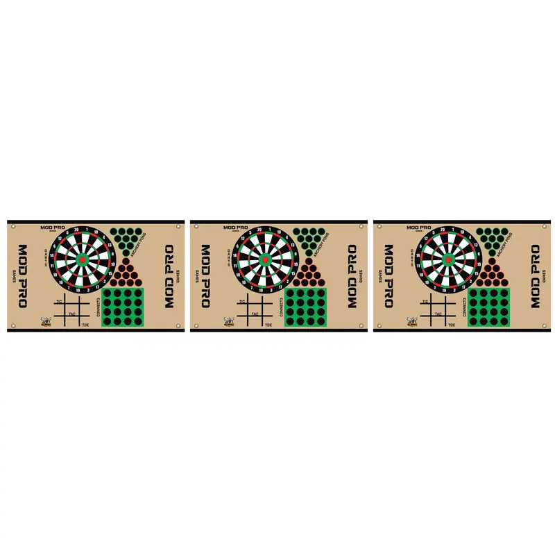 Morrell Yellow Jacket Mod Pro Archery Game Wrap – Includes Pong Target & Bullseye (3-Pack, Tan) 1