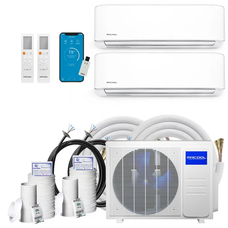 Mrcool Diy 5Th Gen 21,000 Btu Multi-Zone Ductless Mini-Split Ac System – White 1