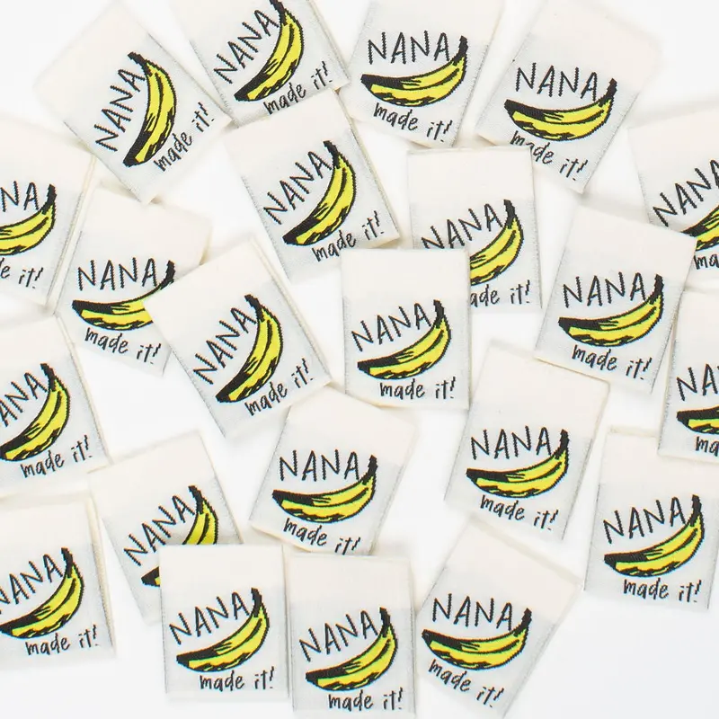 "Nana Made It" Custom Woven Label Pack – Kylie And The Machine 1