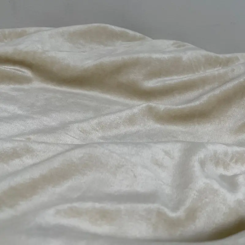 Natural Bamboo-Organic Cotton Velour (265 Gsm) 1