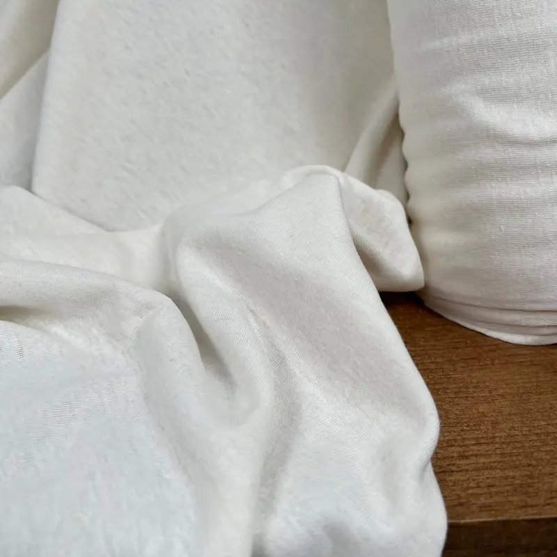 Natural Hemp-Organic Cotton Jersey (150 Gsm) 1