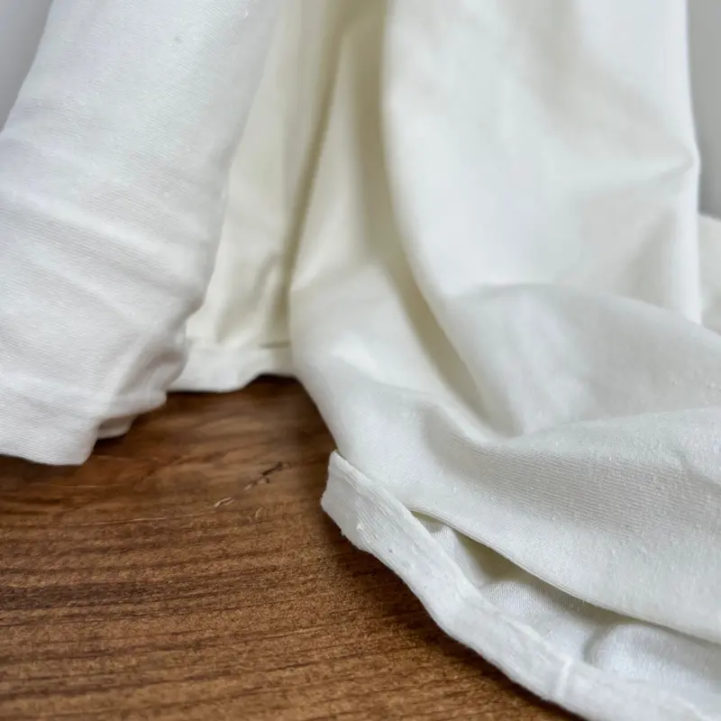 Natural Hemp-Organic Cotton-Spandex Jersey (200 Gsm) 1