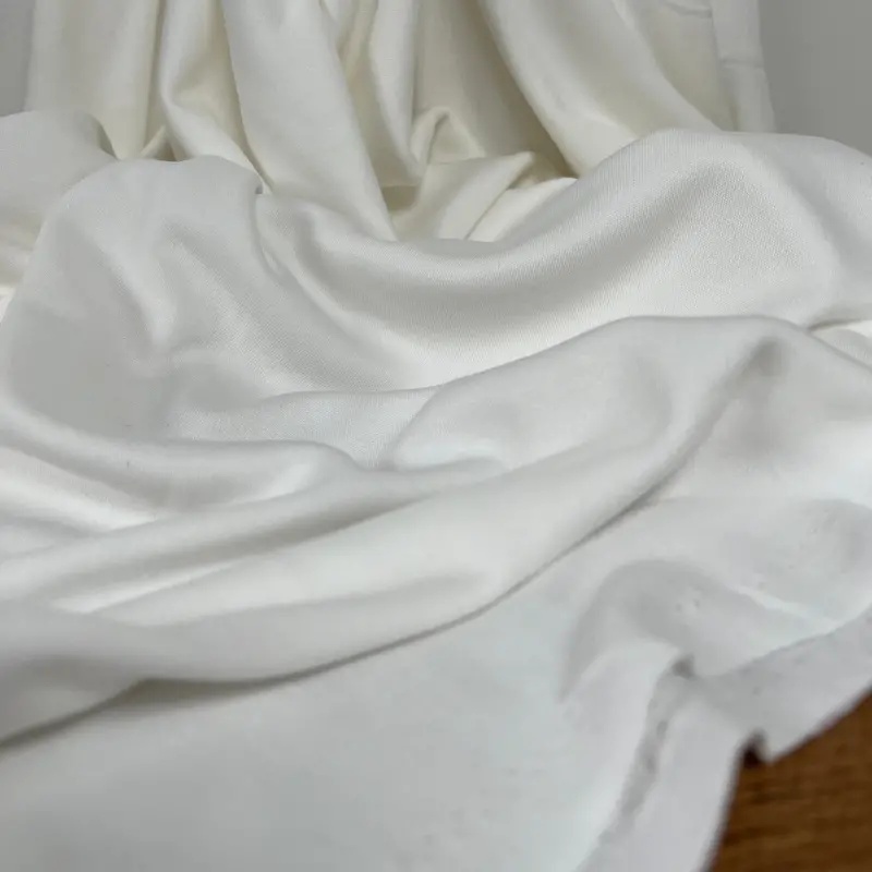 Natural Lyocell-Organic Cotton Interlock Knit 1
