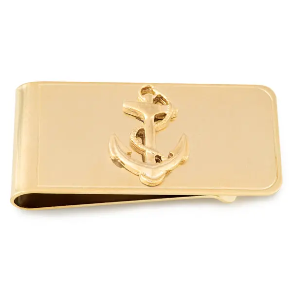 Nautical Anchor-Design Money Clip 1
