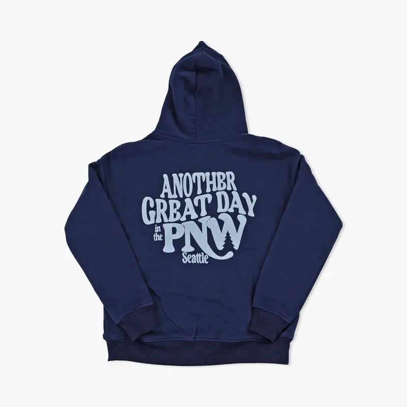 Navy 'Another Iconic Day' Pacific Northwest Women'S Hoodie 1