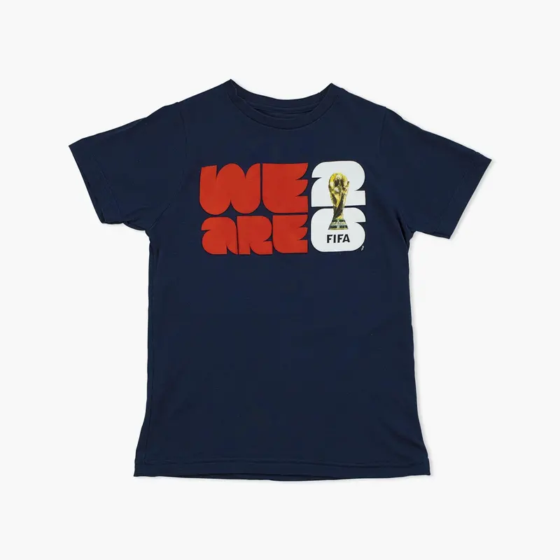 Navy Trophy Time Fifa World Cup T-Shirt – Commemorative Design 1