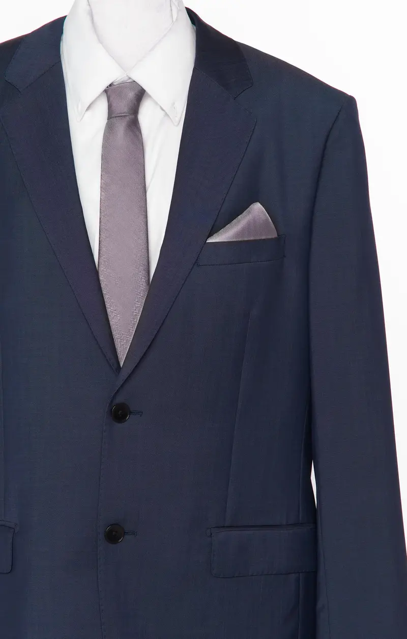 Nico Solid Neck Tie In Dusty Purple 1