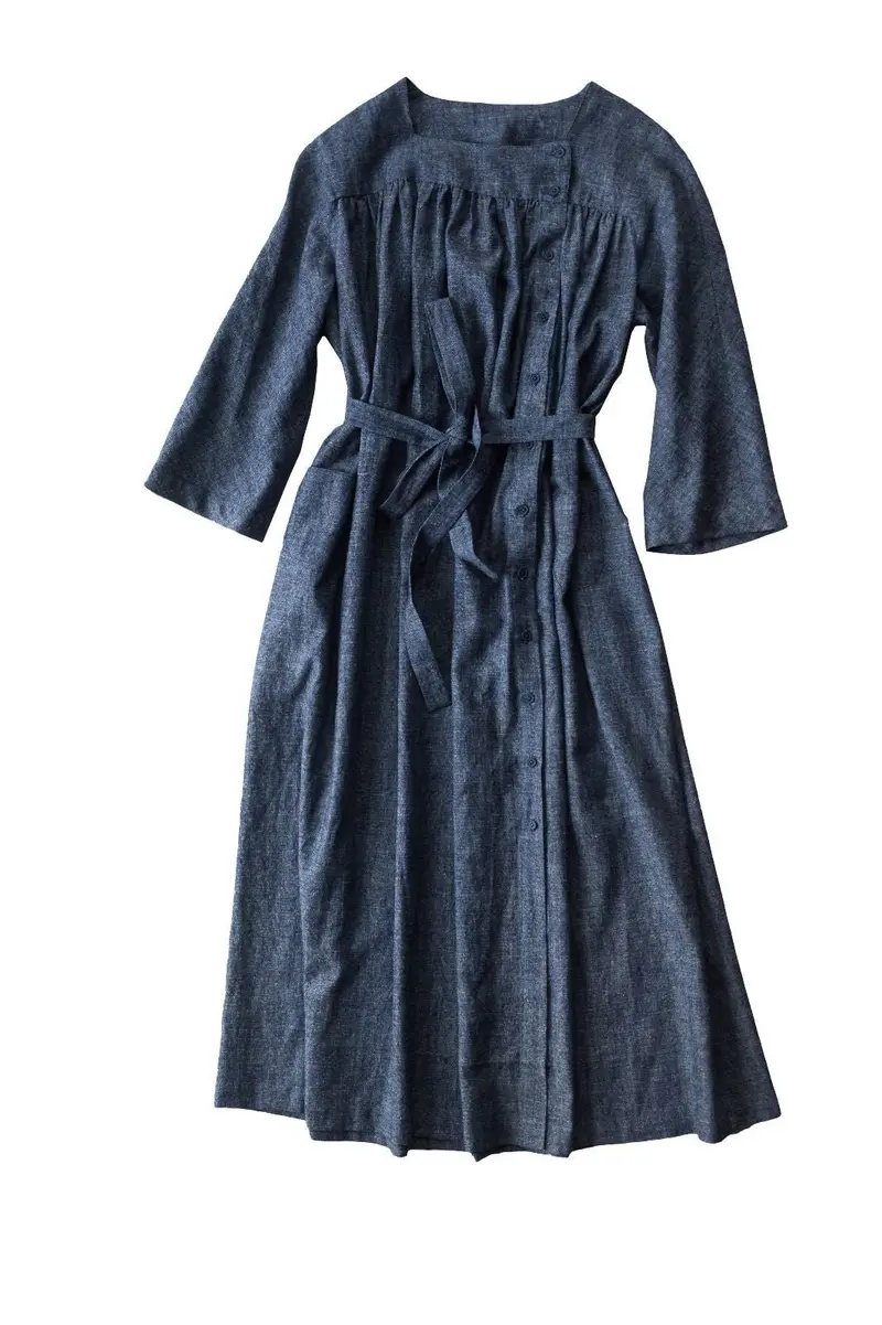 Omilie Wrap Dress Sewing Pattern By Merchant & Mills (Pdf Download) 1