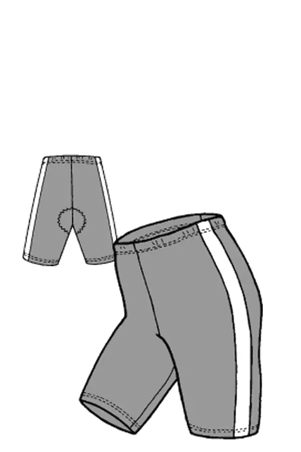 Oregon-Inspired Kids’ Bike Shorts Sewing Template – Pattern #410 1