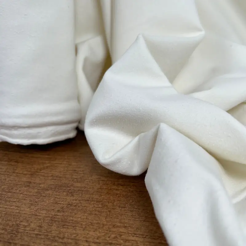 Organic Hemp-Cotton-Spandex Jersey Fabric – 240 Gsm, Undyed Natural Finish 1