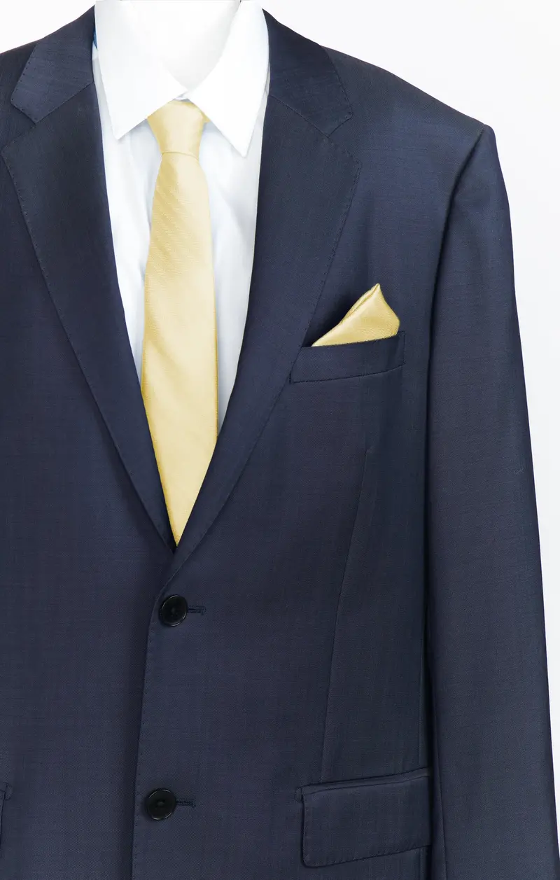 Pale Yellow Nico Neck Tie 1