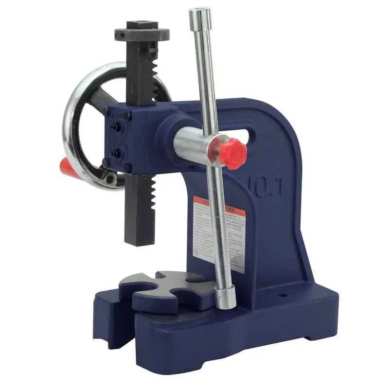 Palmgren 9661101 1-Ton Arbor Press With Depth Stop — Bench-Mounted Workshop Press 1