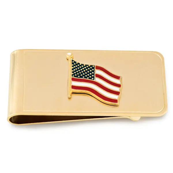 Patriotic American Flag Money Clip 1