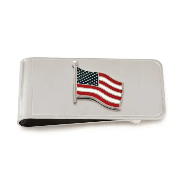 Patriotic American Flag Money Clip 1