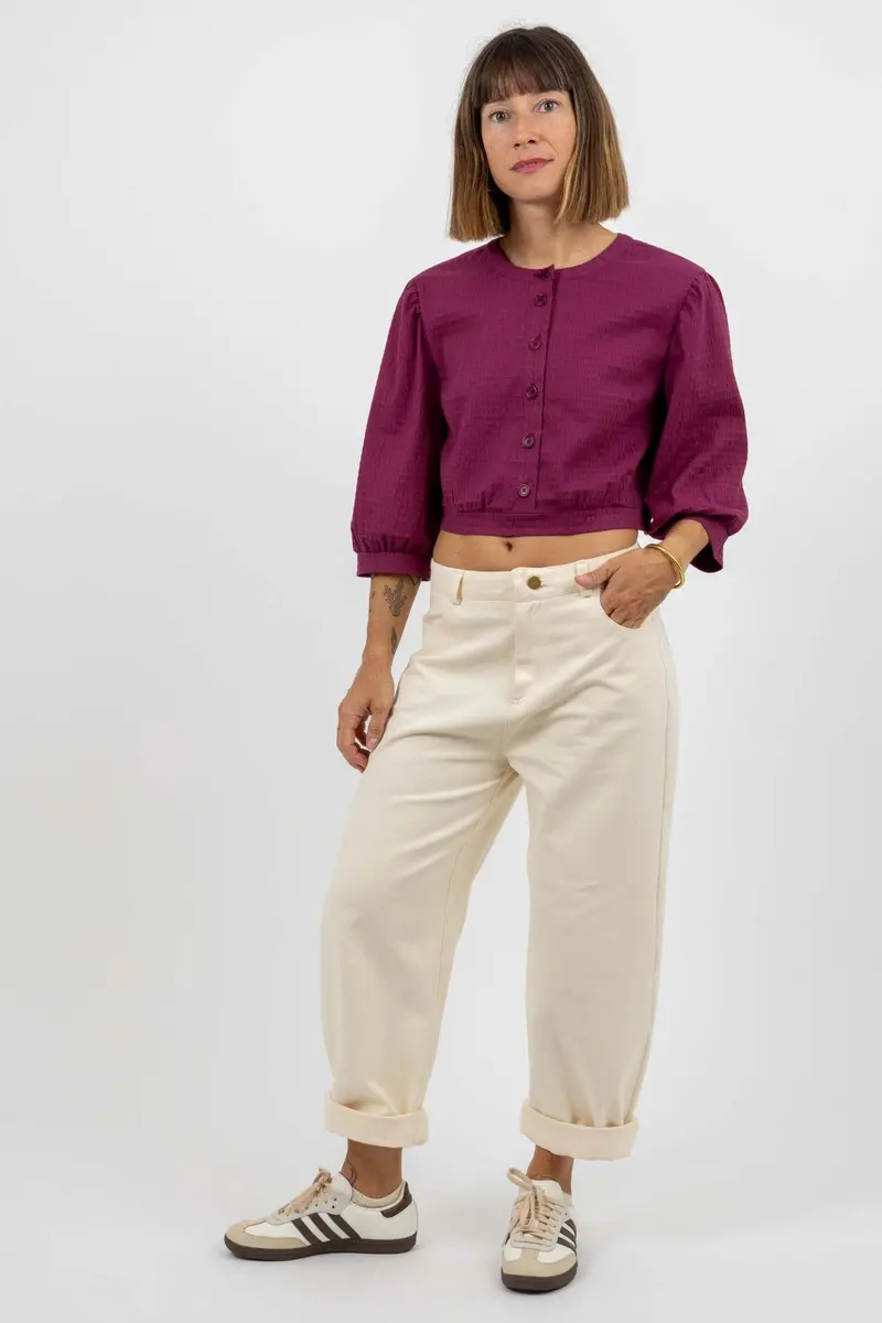Pearl Blouse Sewing Pattern – I Am Patterns 1