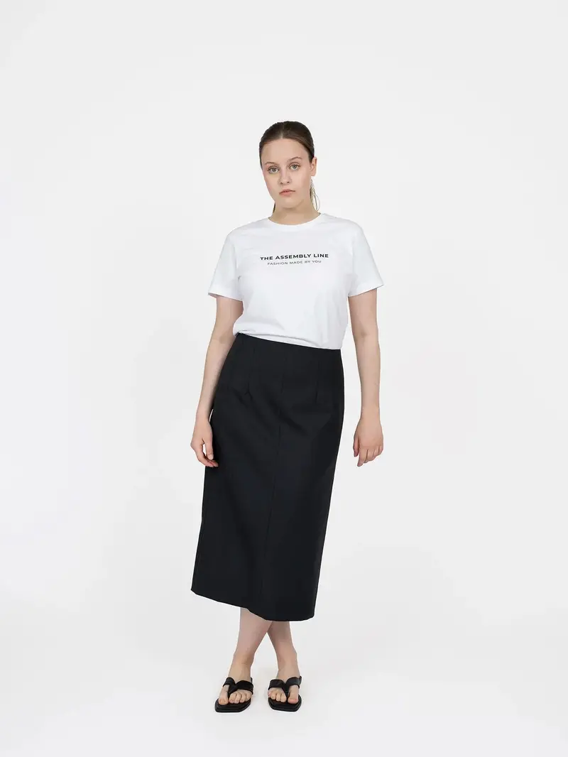 Pencil Skirt Sewing Pattern By The Assembly Line 1