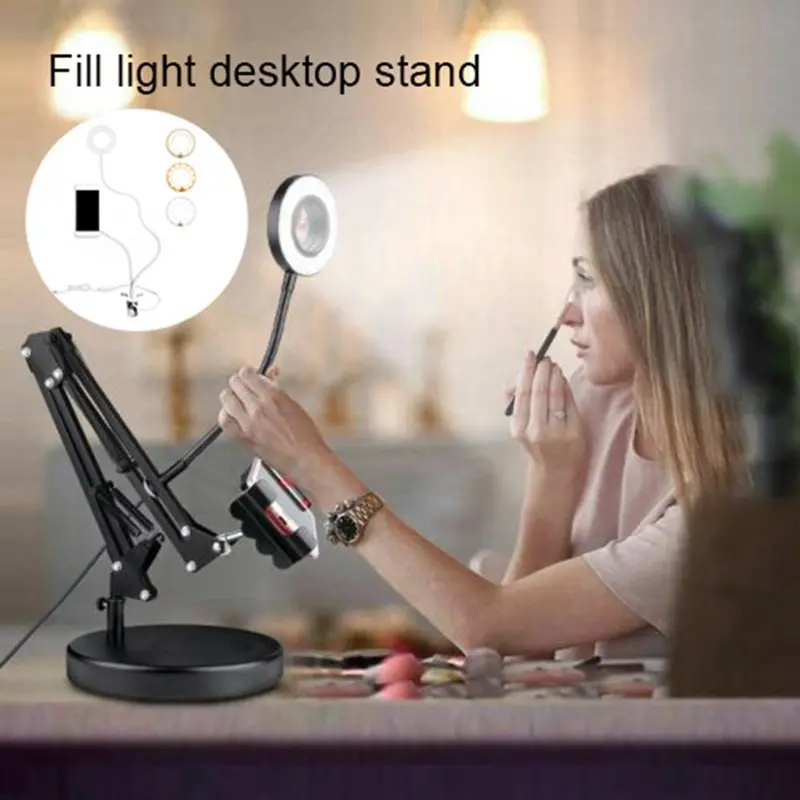 Portable Led Ring Light For Photography And Video Calls 1