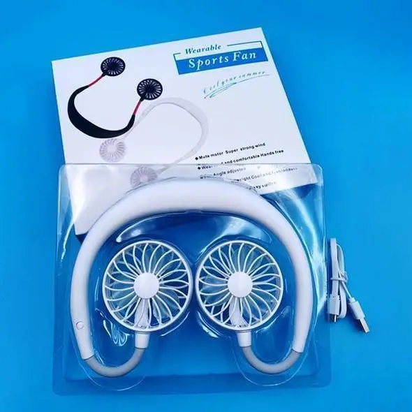 Portable Neck Cooling Fan – Lightweight Summer Wearable Air Circulator 1