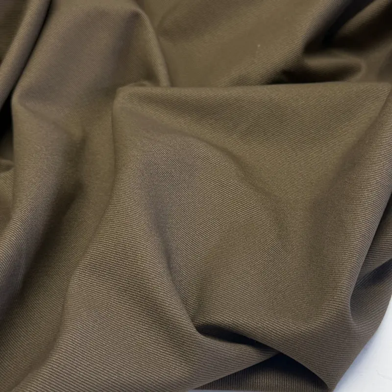 Premium 100% Cotton Twill – 270 Gsm In Brownstone 1