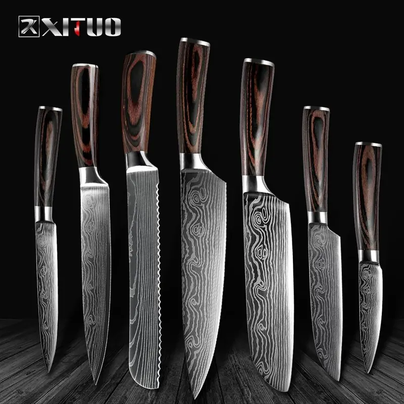 Premium Japanese Chef Knife – High-Carbon Stainless Steel 1