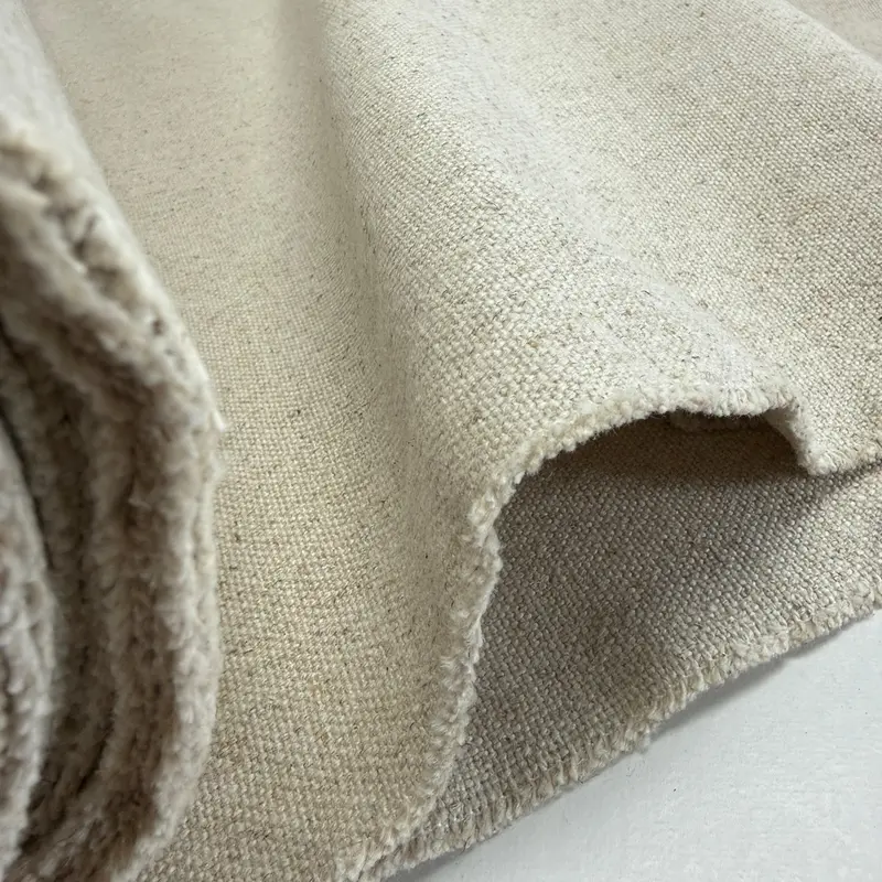 Premium Linen-Cotton Hybrid – Substantial 420 Gsm Natural Cloth 1
