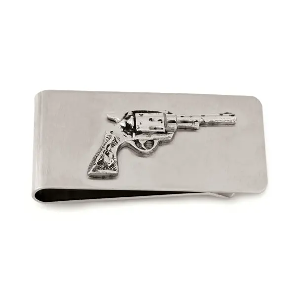 Premium Silver-Tone Money Clip 1