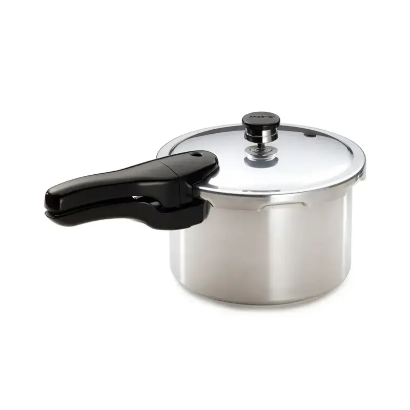 Presto Aluminum Stovetop Pressure Cooker – 4-Quart Fast-Cooking Pot With Steam Rack 1