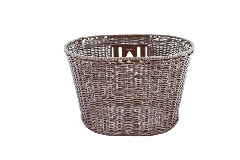 Pure City Classic Wicker-Finish Bike Basket 1